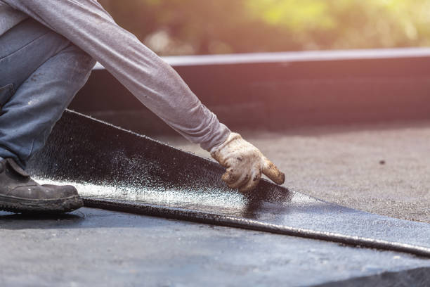 Professional Interior Drainage System technician working in Burton, MI
